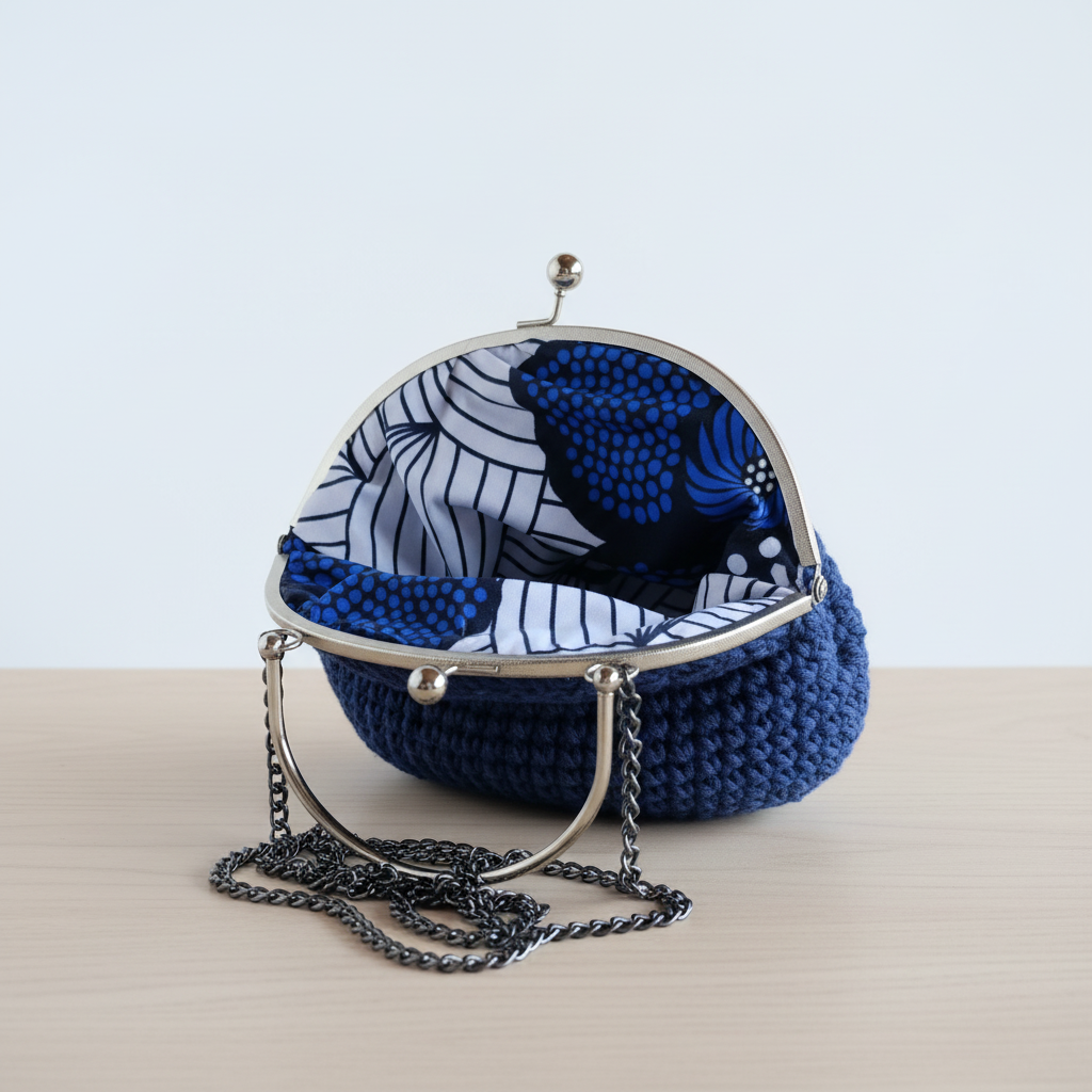 Bolsa Azul Navy interior