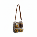 Bolsa Crochet Girassóis