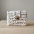 Carteira Crochet Branca