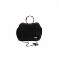 Bolsa Crochet Preta