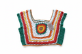 Blusinha Mandala da Kukini Co. com estampa colorida de mandala, tecido leve e detalhes femininos, vista frontal.