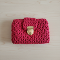 Carteira Crochet Vermelha