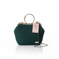 Bolsa Crochet Verde Esmeralda