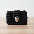 Carteira Crochet Preta